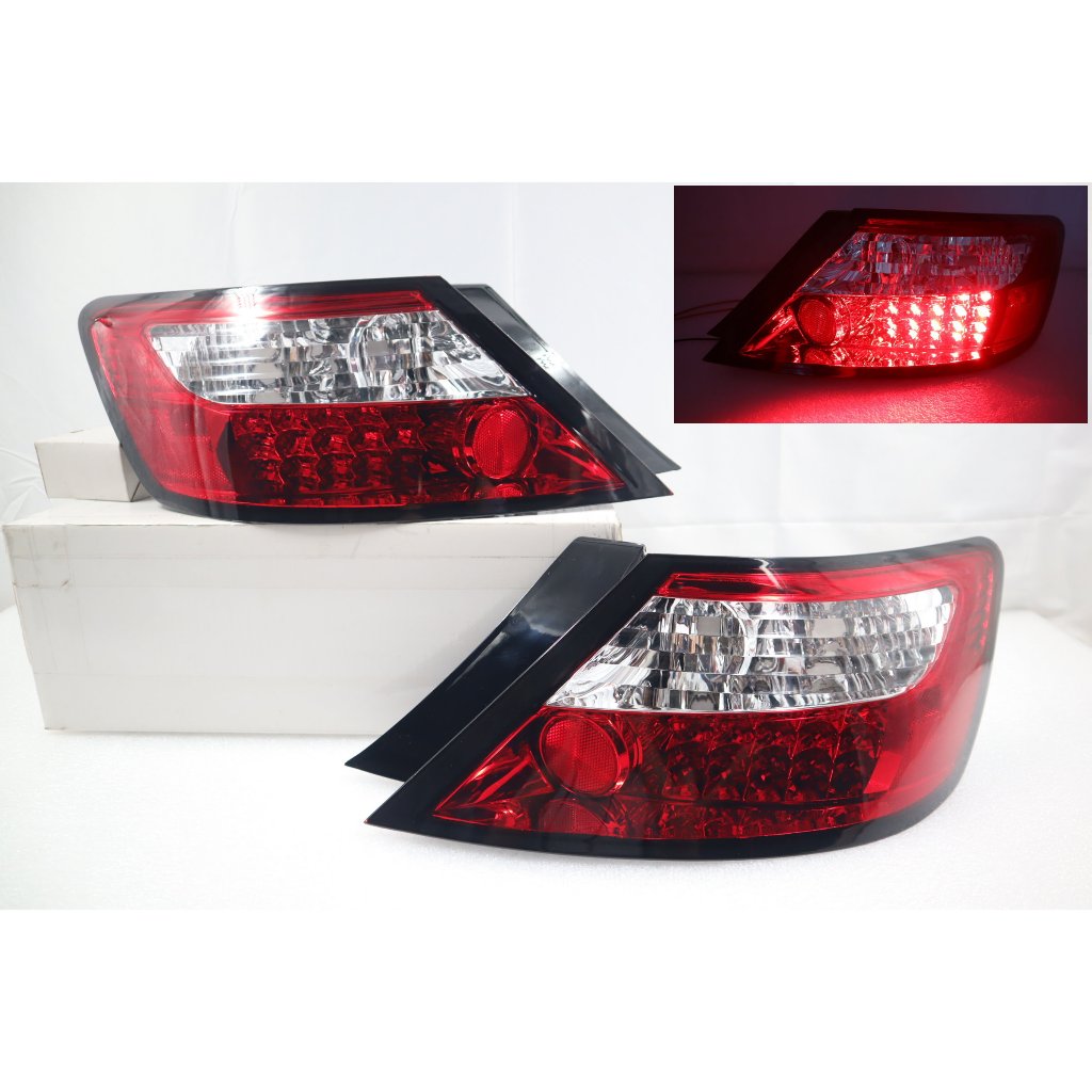 大禾自動車 LED 紅白 尾燈 後燈 適用 美規 CIVIC SI coupe fg2 2D 06-11