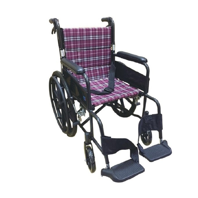 輪椅B款  FZK25B 鋁合金輪椅  背可折 旋轉踏板 22吋後大輪