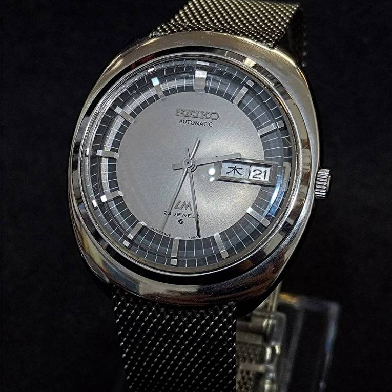 Seiko LM 特殊面盤 自動上鍊  1970年 SEIKO LORD MATIC 機械錶