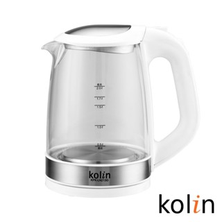 [A級福利品‧數量有限]【Kolin 歌林】 2L玻璃快煮壺 KPK-LN213G