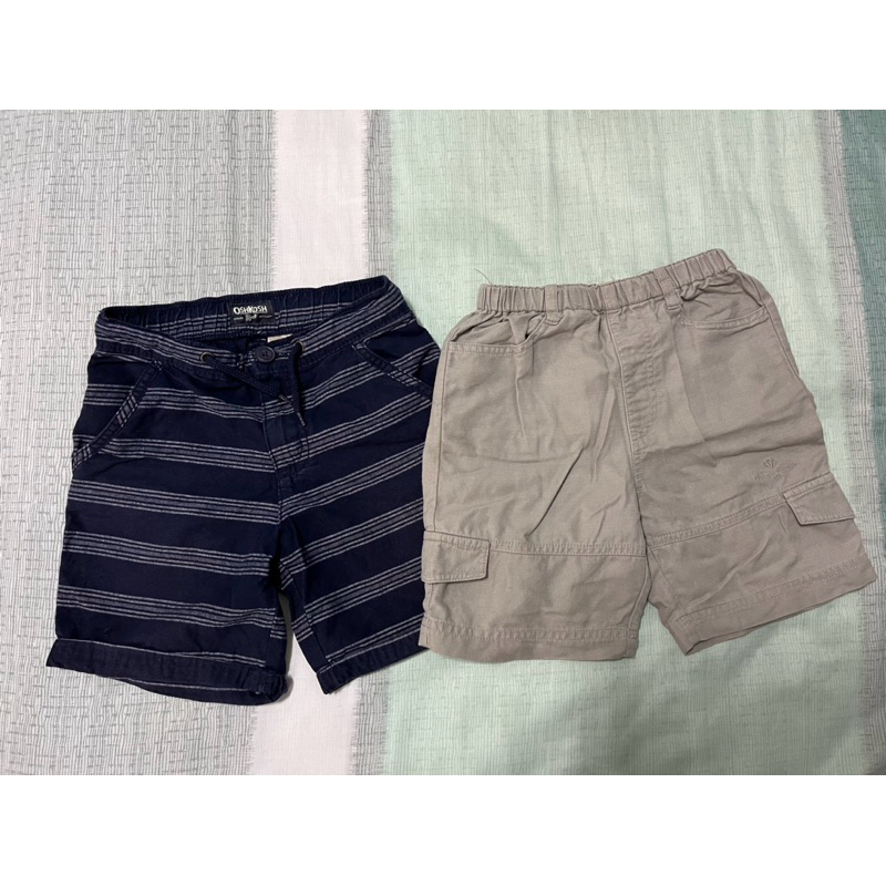 Oshkosh + 范倫鐵諾 男童短褲兩件組 4y/110cm