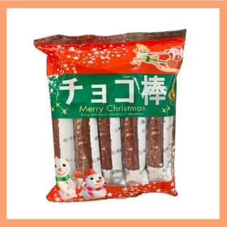日本 聖誕限定 巧克力 明太子玉米棒 巧克力棒 可可餅乾 巧克力餅乾