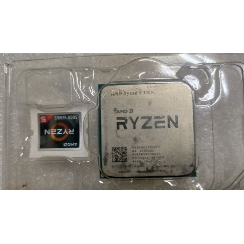 AMD Ryzen 5 3400G/良品/附原廠風扇