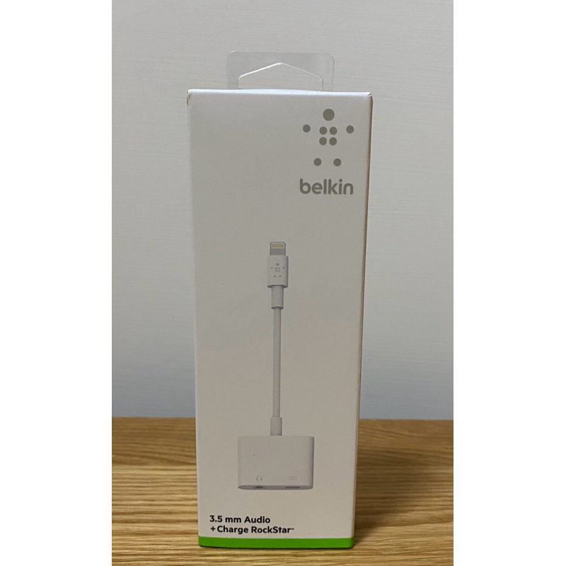 Belkin 音頻耳機孔+充電分插轉接線3.5mm Audio + Charge RockStar