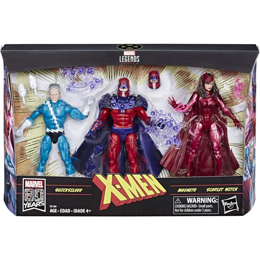 Marvel Legends X戰警 3人包 萬磁王 快銀 緋紅女巫 6吋