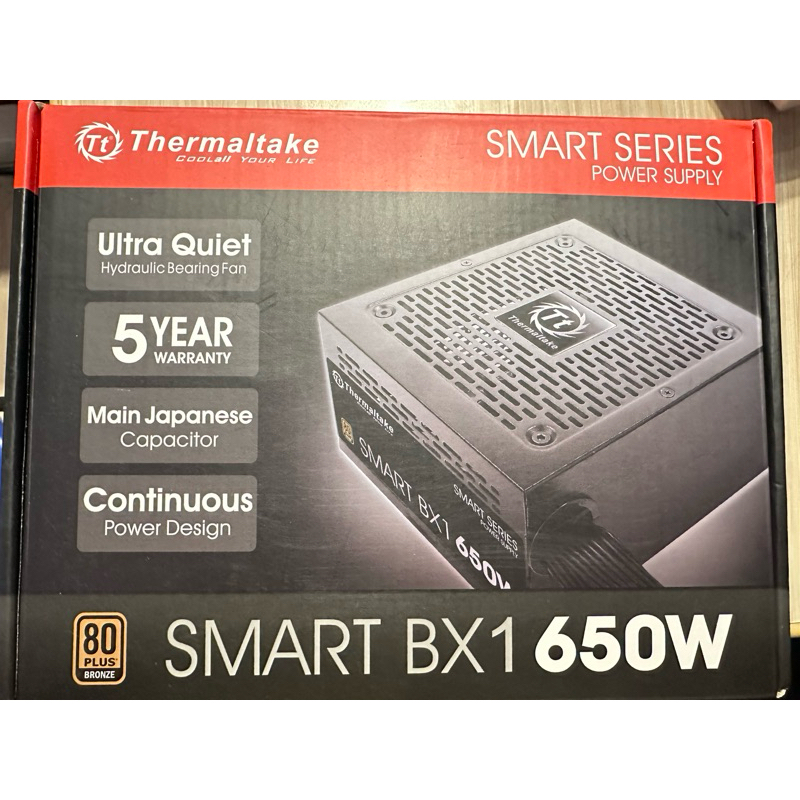 曜越 Thermaltake Smart BX1 RGB 650W 銅牌認證電源供應器