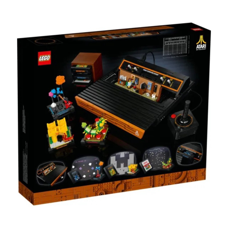 LEGO 樂高 Icons 10306 Atari 2600(復古遊戲機 玩具模型)