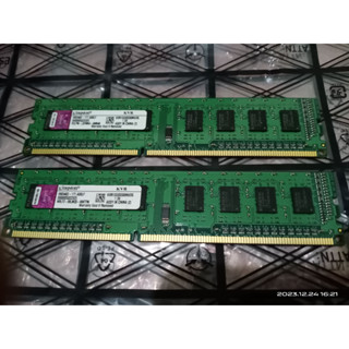 Kingston DDR3 1333 4GB記憶體 (2GB*2) 共2條 KVR1333D3S8N9/2G