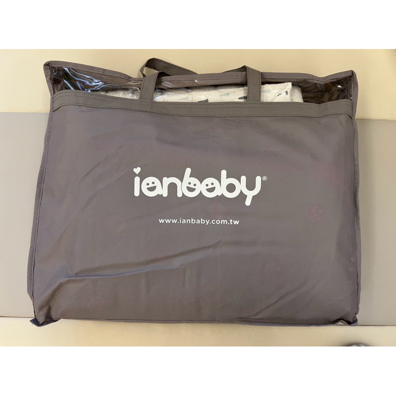 ［二手］ianbaby® 依恩寶貝 遊戲城堡 睡墊 韓製四季透氣雙面 寶寶爬行墊 QQ睡墊 (時尚灰)