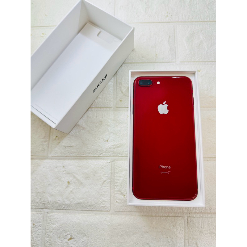 （貳）蘋果二手 iPhone8plus 紅色 64G 功能正常 指紋正常 外觀90%新 單機 面交自取 西門
