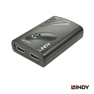 LINDY 林帝 DISPLAYPORT 1對2 X HDMI 分配器 (38409)