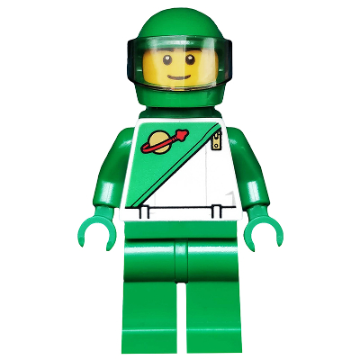 LEGO 樂高 人偶 CITY 城市 Futuron Green Spaceman 櫥窗太空人 綠色太空人 60097