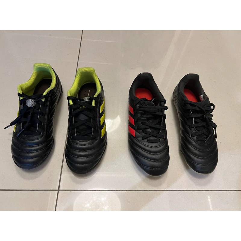 adidas愛迪達足球鞋 小/大釘鞋jp21cm