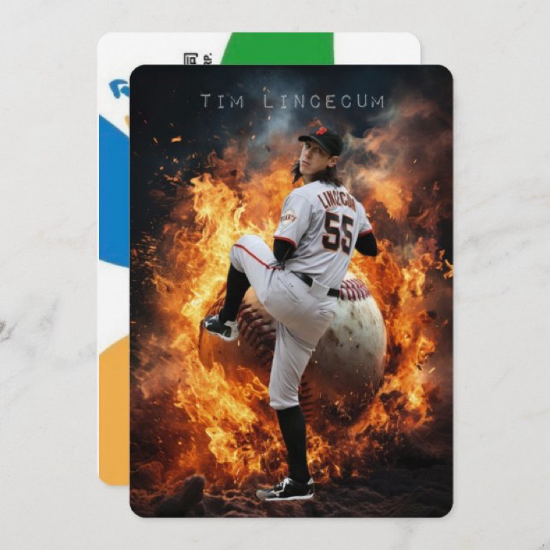 MLB球星Tim Lincecum 悠遊卡 E (實體悠遊卡,非貼紙) 巨人隊超級強投 賽揚獎