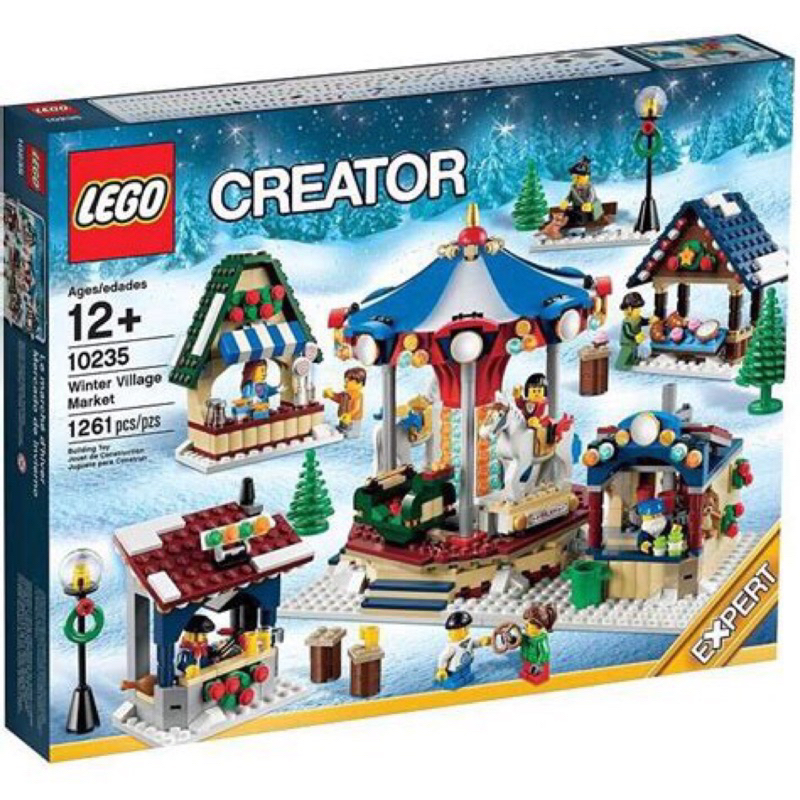 💯現貨💯樂高 Lego 10235 冬季村莊市場 旋轉木馬 冬季系列 Winter Village Market