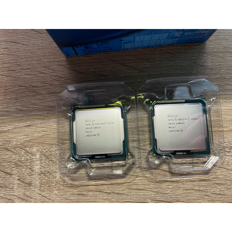 全新 G2030兩顆LGA1155 買原廠扇送的全新未使用 不拆賣