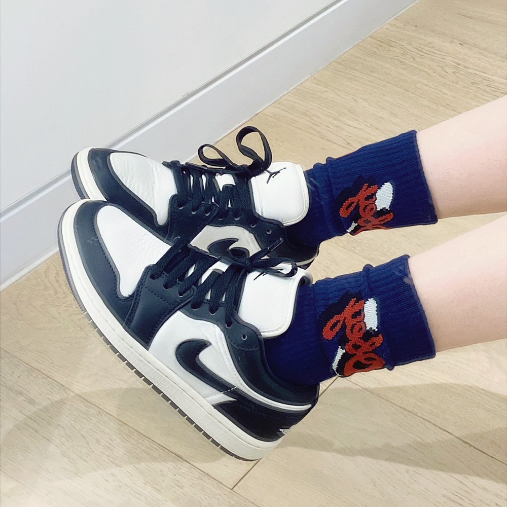 免運 Nike Air Jordan 1 Low WMNS Vintage Panda 黑白 FB9893-101