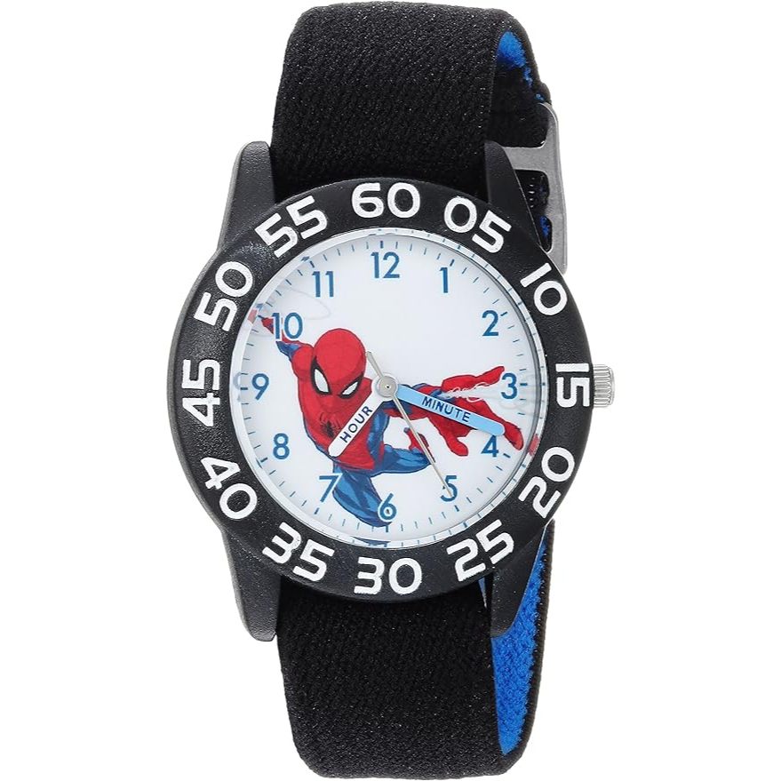 預購 ❤️正版❤️美國迪士尼 復仇者聯盟 MARVEL 蜘蛛人 spider man 兒童 手錶 指針 學習手錶 錶