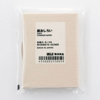 (現貨) 日本MUJI 無印良品代購 爆款 蜜粉式吸油面紙 紙蜜粉 60枚入