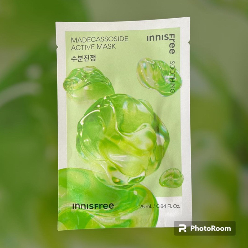 🌿Innisfree - 探索純淨護膚面膜系列🌿高效活性面膜 積雪草-玻尿酸