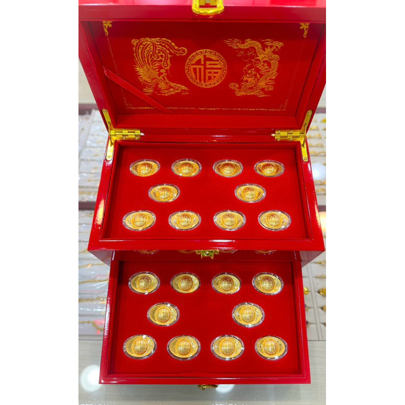 ❤️❤️❤️純金元寶盒9999、、黃金、金飾、Gold、送禮