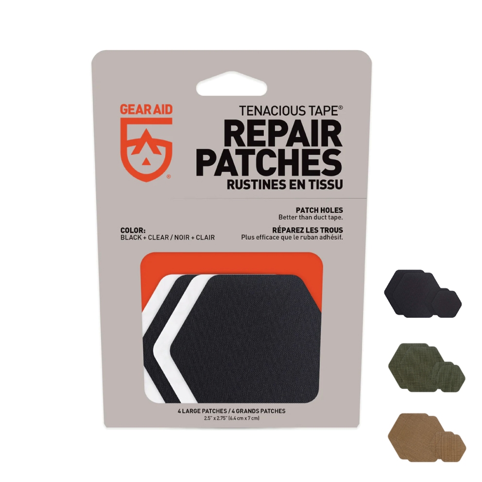 Gear Aid 美國 Repair Patchs 六角形修補貼片 10730 10732 10733 10734
