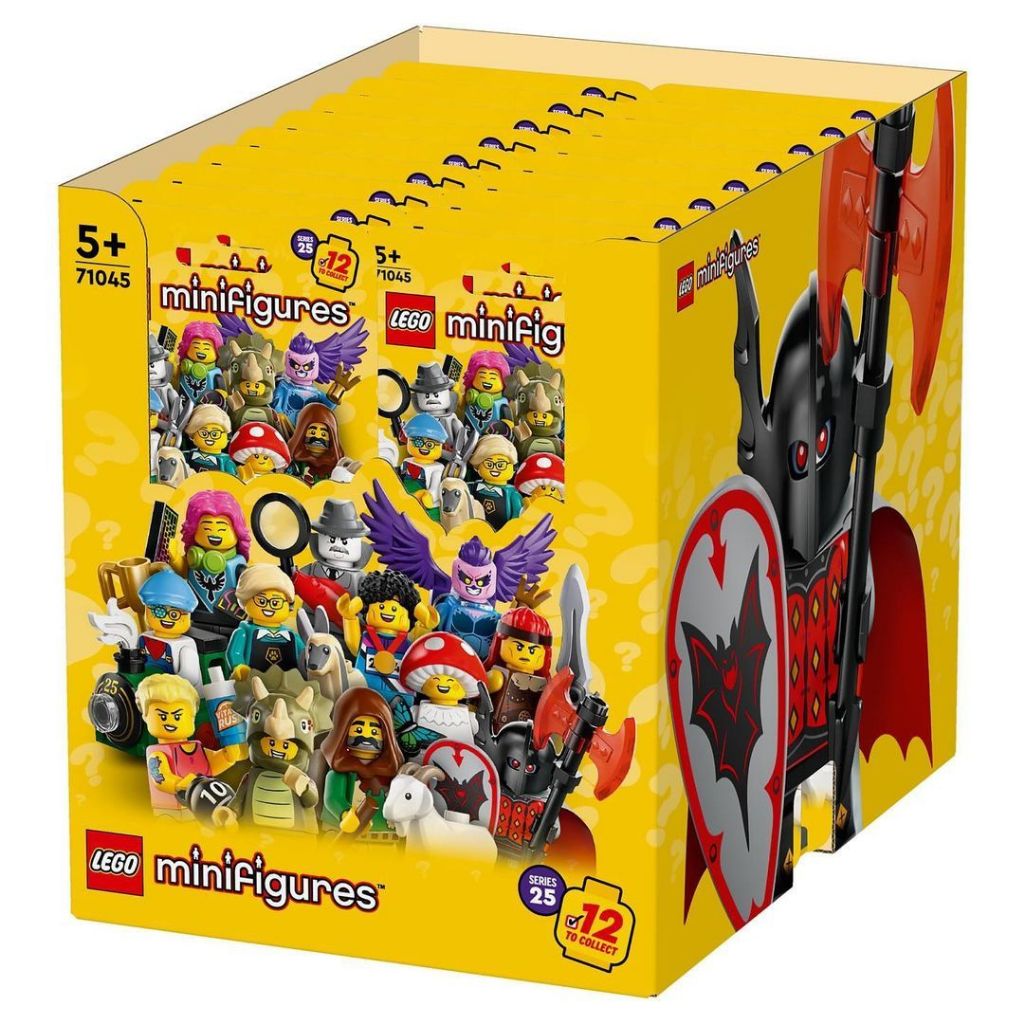 ［想樂］『店面$3780』全新 樂高 LEGO 71045 第25代人偶抽抽包 Minifigures (一箱36隻)