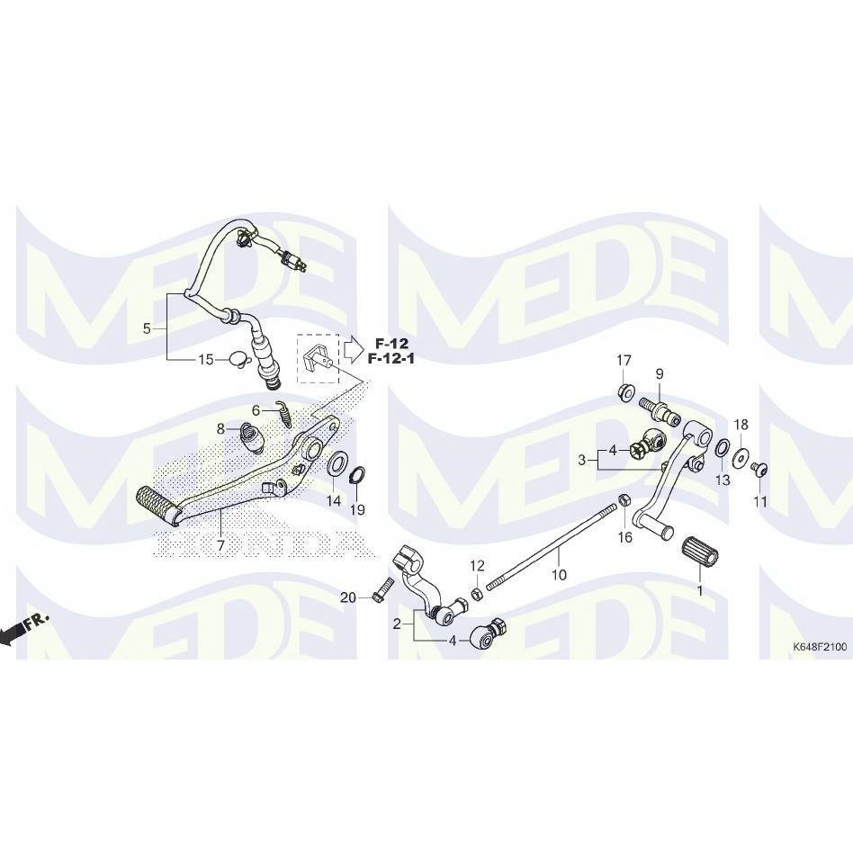 ~MEDE~ Honda CBR250RR 原廠零件 墊片 套筒 94514-15000 90557-230-000