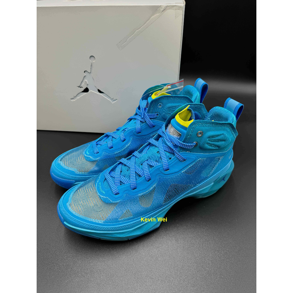 Air Jordan XXXVII PF 37 Zion 藍 DX1690-400 Rasengan 籃球鞋 US10