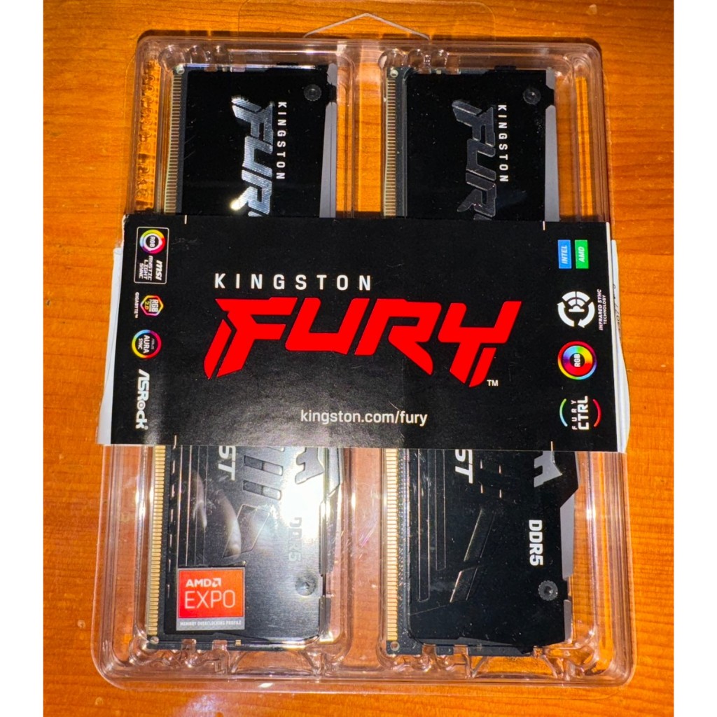 Kingston 金士頓 FURY Beast RGB  DDR5-5600 16G*2(KF556C36BBEAK2)