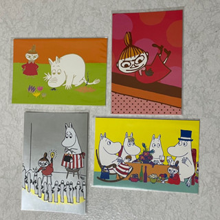 嚕嚕米 小不點 moomin 嚕嚕米明信片 小不點明信片