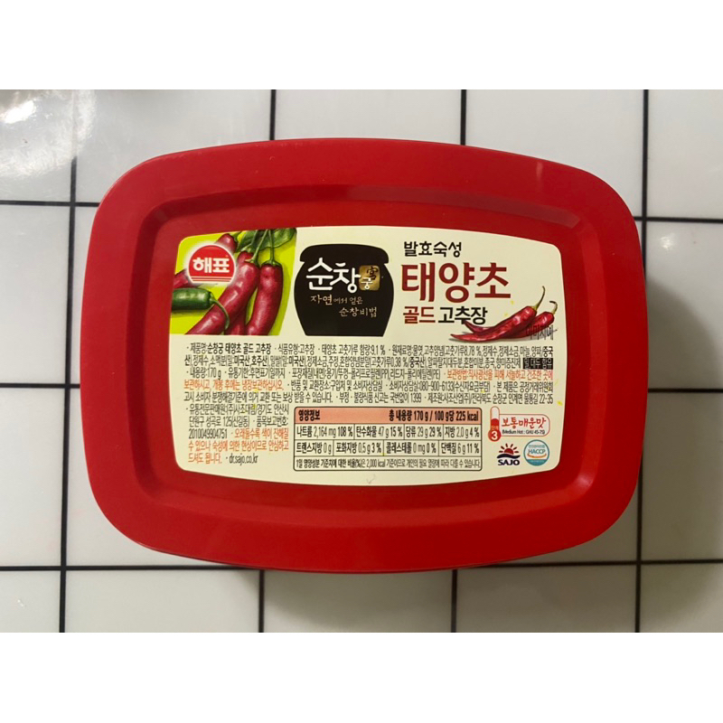 ［全新］韓國CJ SAJO思潮 辣椒醬 包飯醬 韓式辣椒醬 辣椒醬 韓式料理必備 韓國調味料