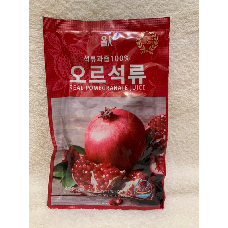 orin韓國100%紅石榴汁80ml（現貨）