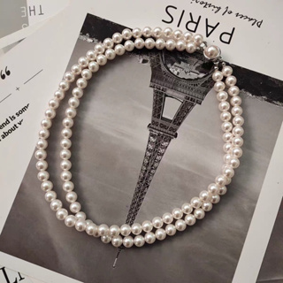 《飾品》S925純銀項鍊 碎銀珍珠手鏈 珍珠項鍊