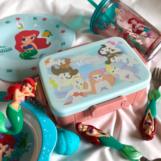 全新 日本 迪士尼 小美人魚 保溫 便當盒 野餐 愛麗兒 姐姐 日本製