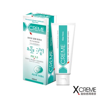 X-CREME超快感水溶性草本潤滑液系列 蘆薈潤滑液100ml 成人潤滑液 潤滑劑 情趣用品 情趣