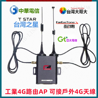 【限時下殺】工業級4G路由AP SIM插卡轉WIFI 可接有線網路 接戶外天線信號更好 4g路由器 wifi分享器 熱點
