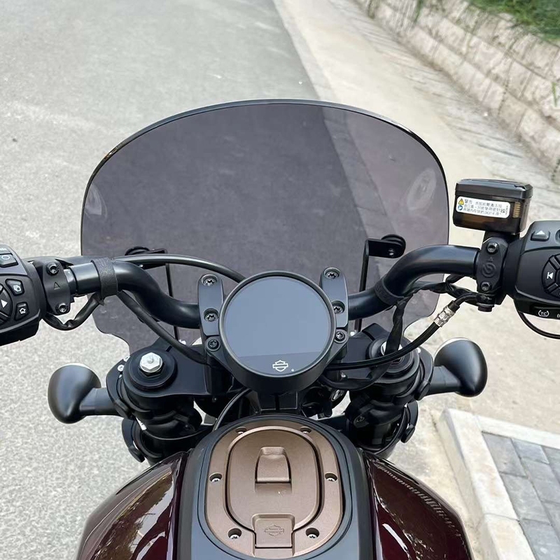 哈雷Sportster S風鏡 適用於 Harley  Sportster s改裝防風鏡 Sportster 摩托車 哈