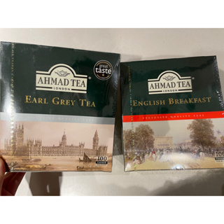 茶葉 英國AHMAD TEA 亞曼茶 100入伯爵茶 英式早餐茶