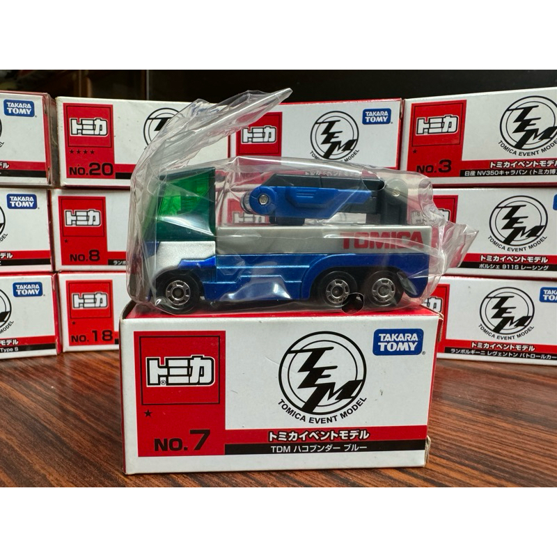 Tomica 多美 會場 NO 7 TDM 載盒車 工程車 運輸車