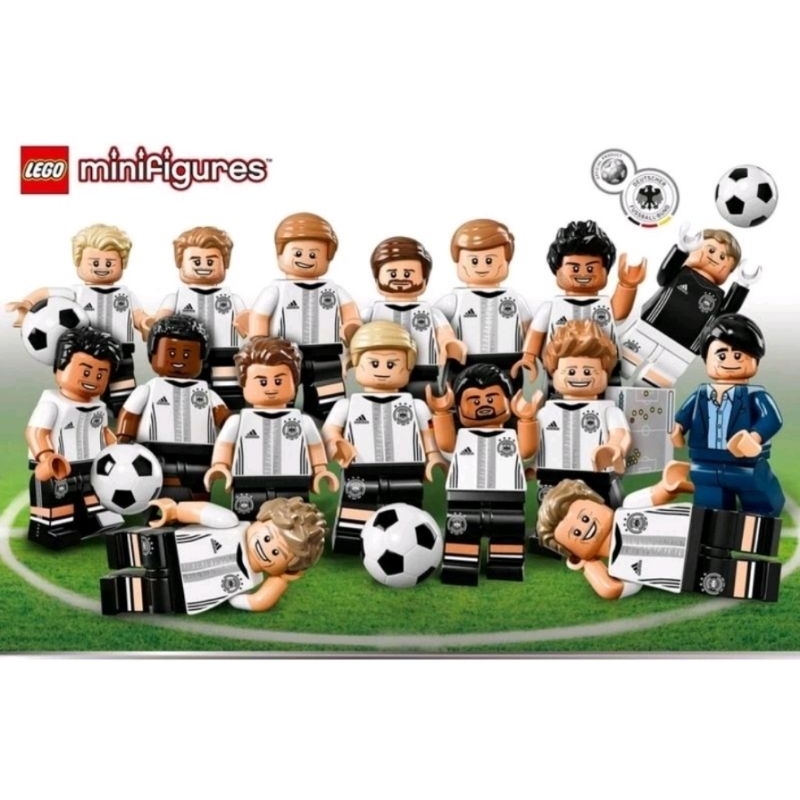 樂高 LEGO 71014 德國足球隊 16隻