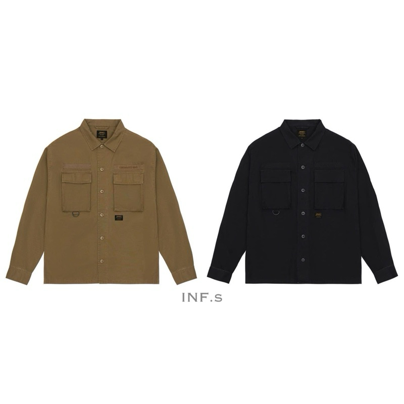 《INF.s》Carhartt WIP - L/S Carver Shirt 軍標 貼布 襯衫 長袖襯衫