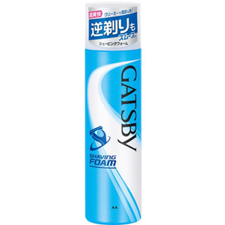 GATSBY爽快修鬍泡190g【24h百貨網】