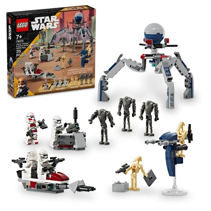 【周周GO】樂高 LEGO 75372 複製人與戰鬥機器人大戰