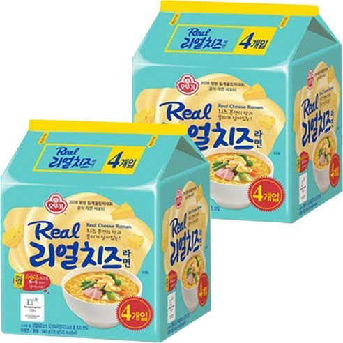 韓國OTTOGI 不倒翁 濃厚起司拉麵8包