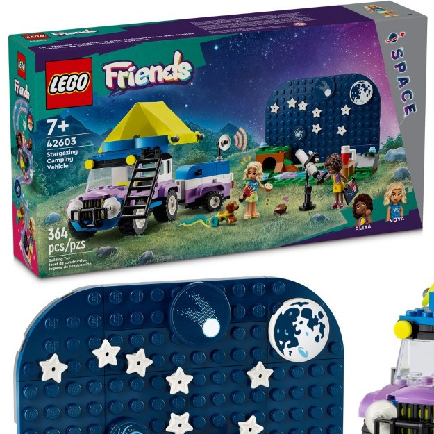 [大王機器人] 樂高 LEGO 42603 Friends-觀星露營車 好朋友系列