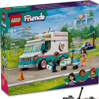 [大王機器人] 樂高 LEGO 42613 Friends-心湖城醫院救護車 好朋友系列
