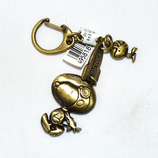 SNOOPY 史努比 金屬 吊飾 鑰匙圈 日本製正版 ms373