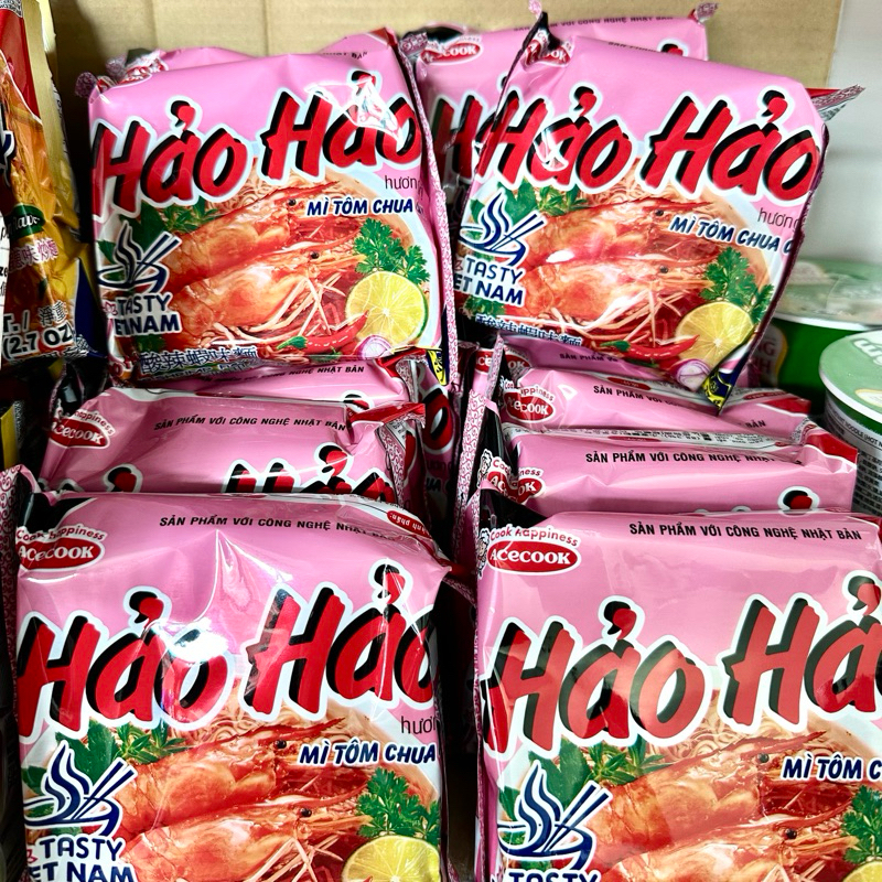 越南🇻🇳HAO HAO 泡麵～好好酸辣蝦味麵