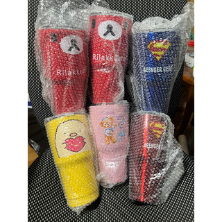 冰霸杯 熊熊 角落生物 超人 達菲熊&史黛拉